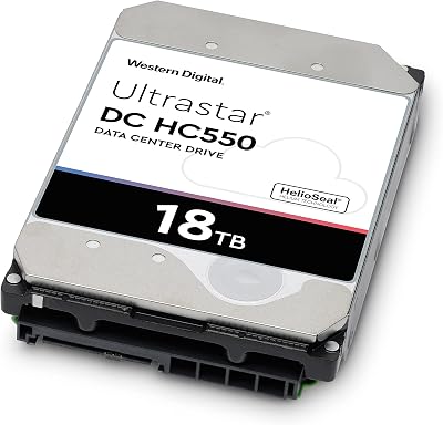 Western Digital Ultrastar 18TB Enterprise Hard Drive 3.5" SATA SAS 7200RPM