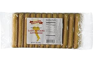 SABUY MARKET Supremo Italiano (Product of Italy) Savoiardi Lady Fingers, 7 Ounce (Pack of 4)