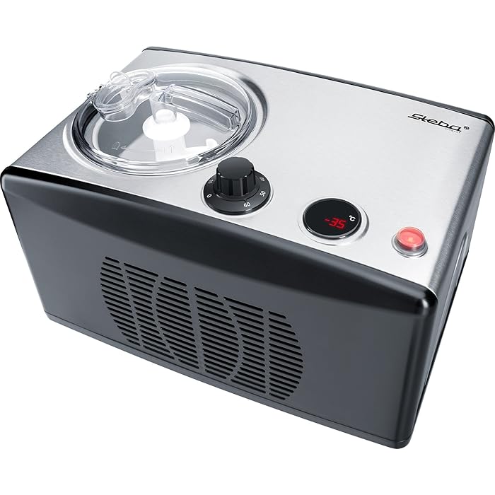Buy Steba IC 150 Ice Cream 1.5L Compressor 150 W Black, Stainless Steel