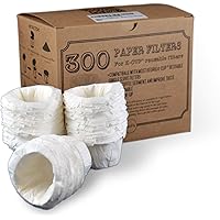 canFly Disposable K-CUP Paper filter for Keurig single cup coffer filters compatible with Ekobrew, EZ-Cup and other…
