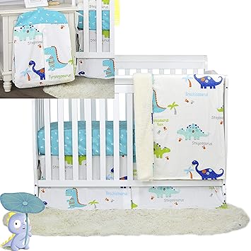 dinosaur crib bedding amazon