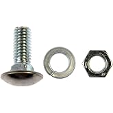 Dorman 605-021BX Bumper Bolt with Nuts - 3/8-16 in. x 1 in., 8 Pack