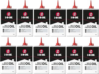 3-IN-ONE Multi-Purpose Drip Oil Flexican 200ml Precision Lubricant 12x 200ml