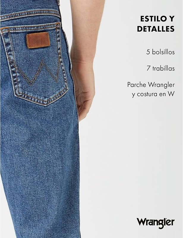- Jeans Hombre - Corte Recto Authentic - Texas - Stonewash