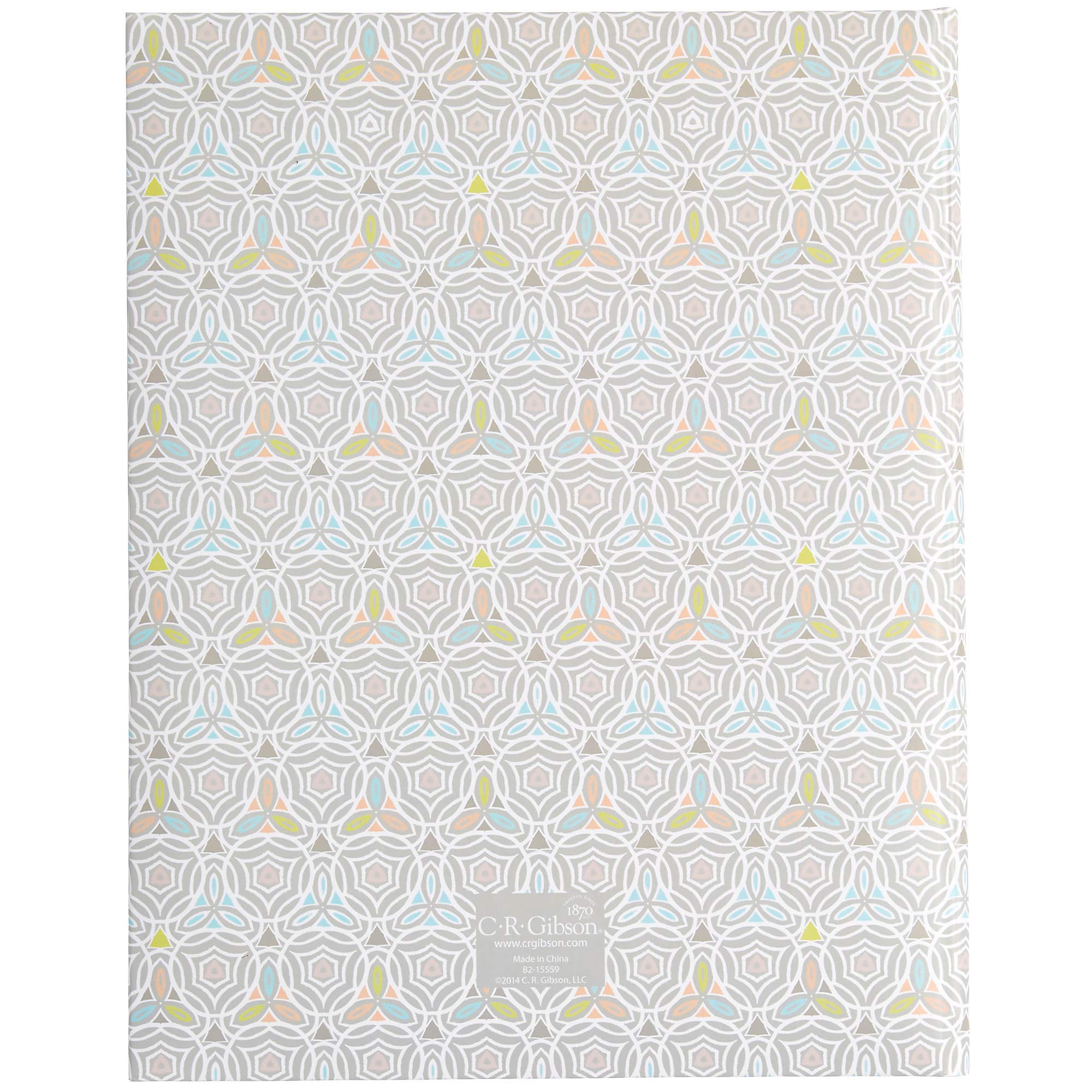 C.R. Gibson B2-15559 Nature Themed Baby's First Five Years Memory Book, 9'' W x 11'' H with 64 Pages, Multicolor