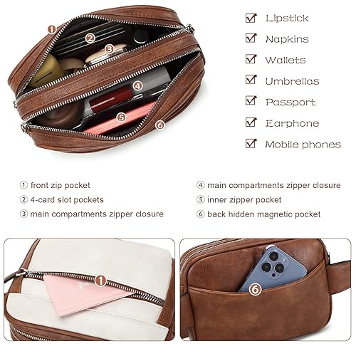 Leather Fanny Packs for Women Myhozee Fashion Men Belt Bag Purse