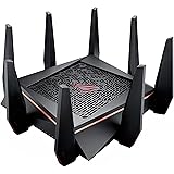 ASUS ROG Rapture WiFi Gaming Router (GT-AC5300) - Tri Band Gigabit Wireless Router, Quad-Core CPU, WTFast Game Accelerator, 8