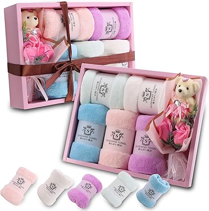 Amazon タオル ギフト 花束 ソープフラワー プチギフト くま束 お見舞い 敬老の日 母の日のプレゼント 還暦祝い 結婚記念日 退職祝い 開店祝い 送別会 誕生日プレゼント女性 人気 お礼 ギフトボックスとメッセージカード入り バスタオル ホーム キッチン オンライン通販