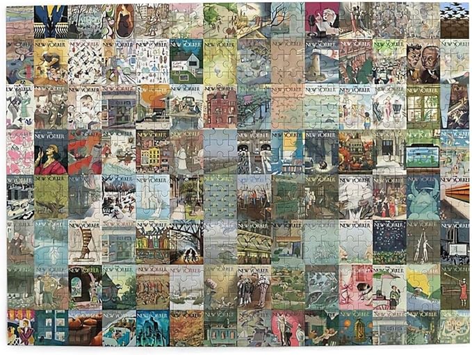 Ogauye The New Yorker Magazine Covers Wooden