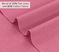 Ruvanti Linen Napkins Set of 6, 18x18 Cloth