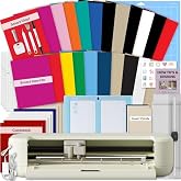 Cricut Explore 5 Essential Bundle + Rainbow Sampler | Includes Smart Vinyl, Smart Iron-On, Printable Vinyl, Cardstock &amp; 100+ Project eBook