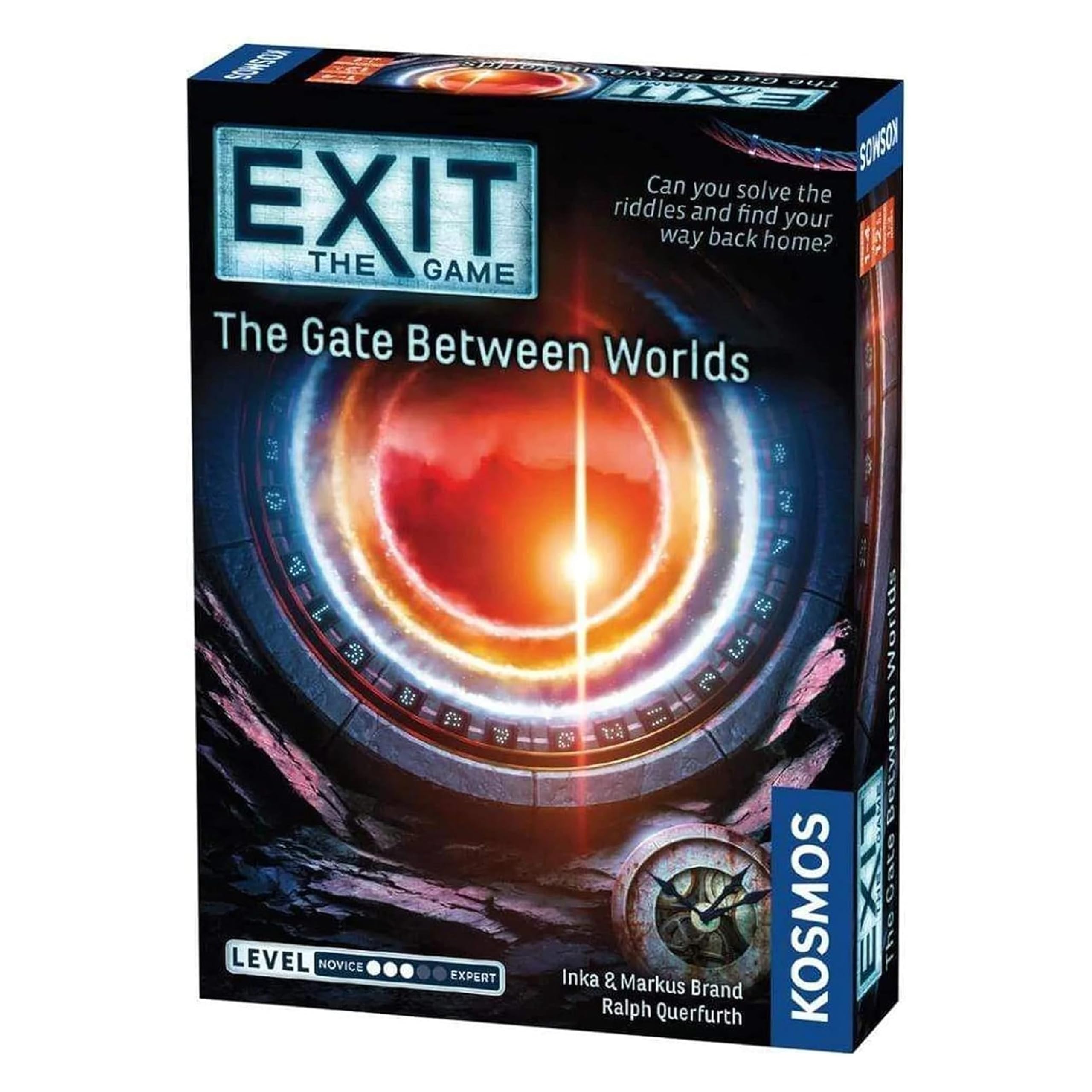Thames & Kosmos EXIT: The Gate Between Worlds | Escape Room Card Game | Family & Party Board Game | 1-4 Players | Ages 12+ | Mystery Puzzle Game for Adults & Kids | Game Night