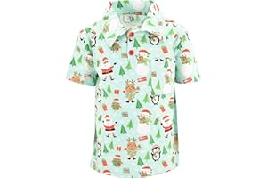 Unique Baby Short Sleeve Collared Boys Polo Shirt, Toddler Kids Polo Shirts