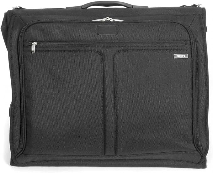 Boyt Luggage Deluxe Bifold Garment Bag, Black, One Size