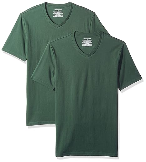Amazon Essentials 2-Pack Slim-Fit V-Neck T-Shirt