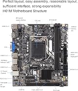 Pasamer H61M DDR3 Desktop PC Motherboard 100Mbps VGA Interface view 7