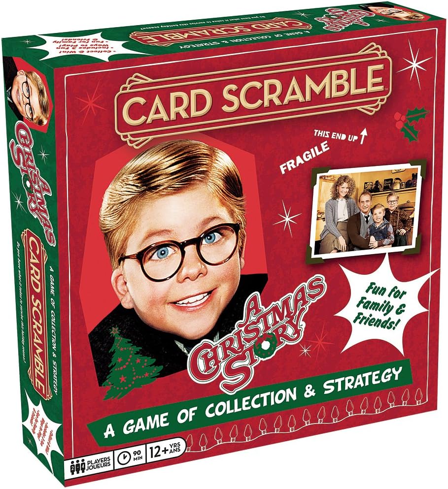 NMR DIST AMERICA A Christmas Story Holiday Family Card Scramble Game for 2-4 Players Ages 12+