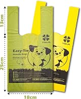 YORJA Tie-Handle Dog Poop Bags, 440 Count, 18x38cm, Biodegradable, Leak-Proof view 5