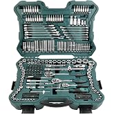 Br&uuml;der Mannesmann 215-piece socket wrench set 1/4" 3/8" 1/2" | M98430