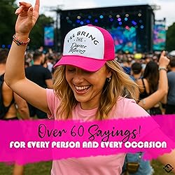 Funky Junque Funny Trucker Hats for Women - Foam
