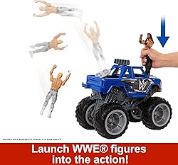 Mattel WWE Action Figure & Vehicle Playset, Wrekkin