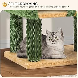 YITAHOME 44.5in Tall Cactus Cat Tree Tower with