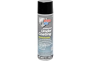 POR-15 Rubberized Undercoating, Metal Protective Spray Rubber Coating, Stop and Prevent Rust, 22 Fluid Ounces, Black