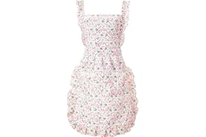 Funny Aprons for Women with PocketsKitchen Cooking Grilling Bbq Cute Chef ApronMothers Day Birthday Gifts for Women