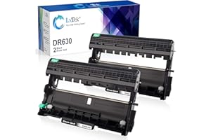 LxTek Compatible Drum Unit Replacement for Brother DR630 DR-630 High Yield to use with HL-L2300D MFC-L2705DW HL-L2300D MFC-L2720DW HL-L2320D Printer ( Black, 2 Pack)