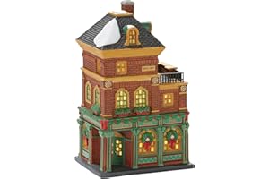 Department 56 Christmas in The City Village Murphy's Irish Pub Lit Building, 8.86 Inch, Multicolor