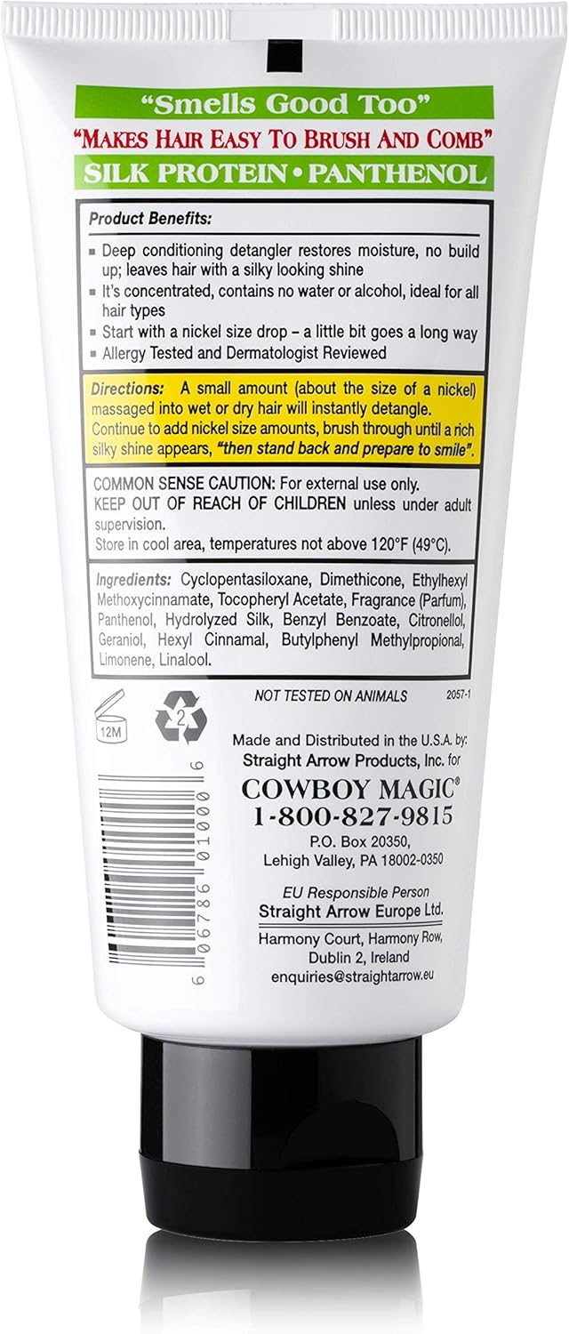 Cowboy Magic Detangler & Shine 4 oz: Pet Supplies