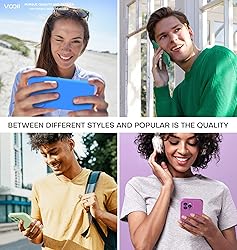 Vooii Compatible with iPhone 15 Pro Case, Upgrade