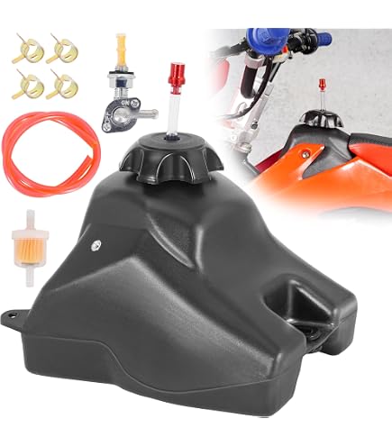 Amazon.com: Acerbis Fuel Tank 1.7 Gallon Red for Honda CRF150R