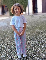Arshiner Pajama Pants for Girls Long Sleep Plaid