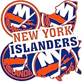 Desert Cactus New York Islanders Sticker Team NHL National Hockey League Sticker Vinyl Decal Laptop Water Bottle Car Scrapbook (Type 2-3)