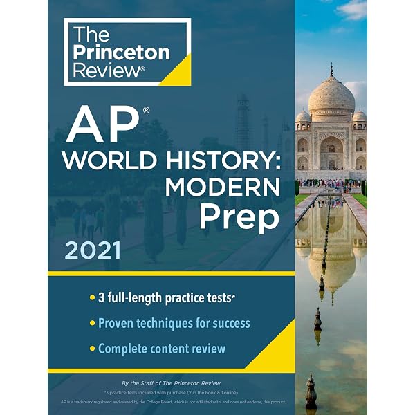 Amazon.com: Princeton Review AP World History: Modern Prep, 2023