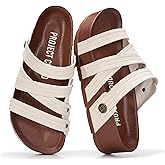 Project Cloud 100% Genuine Leather Platform Sandals Women – Strappy Wedges with Comfortable Plush Insole – Lightweight & Non Slip Wedge Sandals for Women 2026