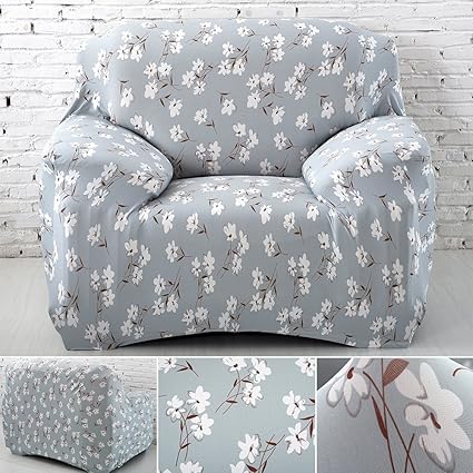 Single Seater Sofa Cover Arm Chair Slipcover Elastic Fabric Couch