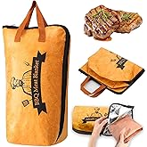 BBQ mat for Resting Meat, Valentines Day Gift Meat Resting Bag, Leak-Proof Smoker Accessories, Grilling Gift for Pork/Brisket/Turkey - Anniversary Birthday Gift for Men Him Dad， 21 inches in Diameter