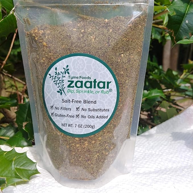 Amazon Com Zaatar Spice Salt Free Lebanese Zatar Blend With