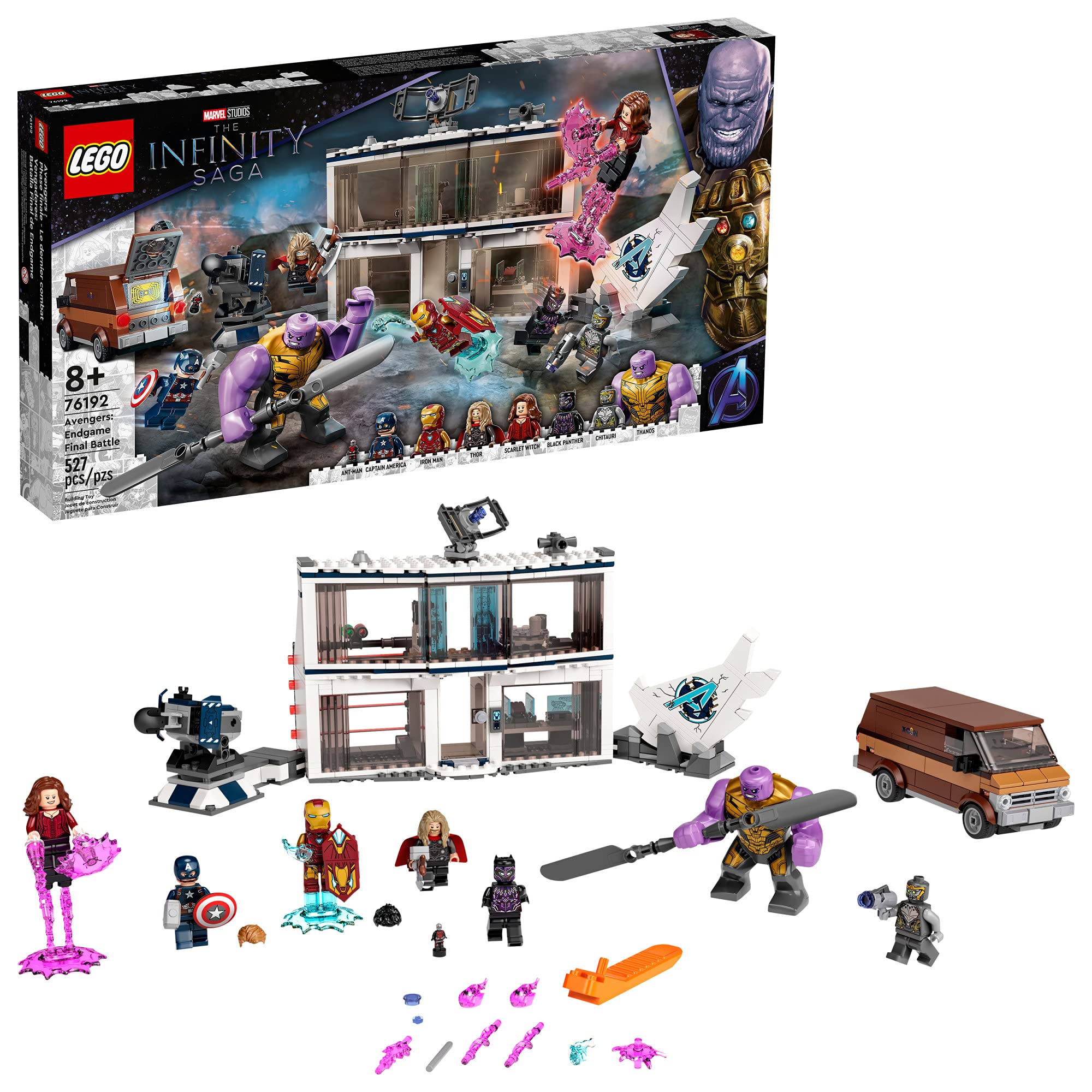 Photo 1 of LEGO Marvel Avengers: Endgame Final Battle 76192 Collectible Building Kit; Battle Scene at The Avengers’ Compound; New 2021 (527 Pieces)