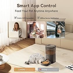 Espelho Automatic Cat Feeders WiFi: Cat Food