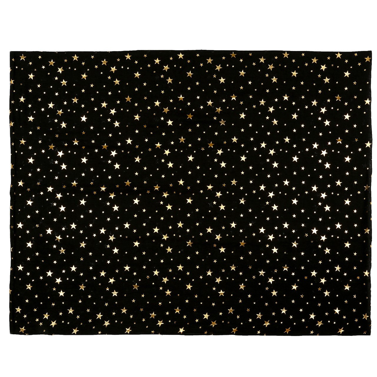 CHIC DIARY Women Ladies Star Printed Pattern Lightweight Head Pashmina Wrap Scarf … (01-Black)