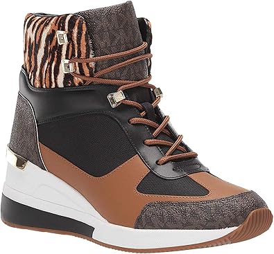 michael michael kors liv wedge booties