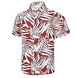 Hawaiian Shirt for Men, Hawaii Short Sleeve Button