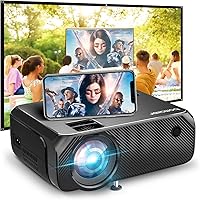 Bomaker Wi-Fi Mini Projector, Portable Projector for Outdoor Movies, Full HD Outdoor Movie Projector, Wireless Mirroring…