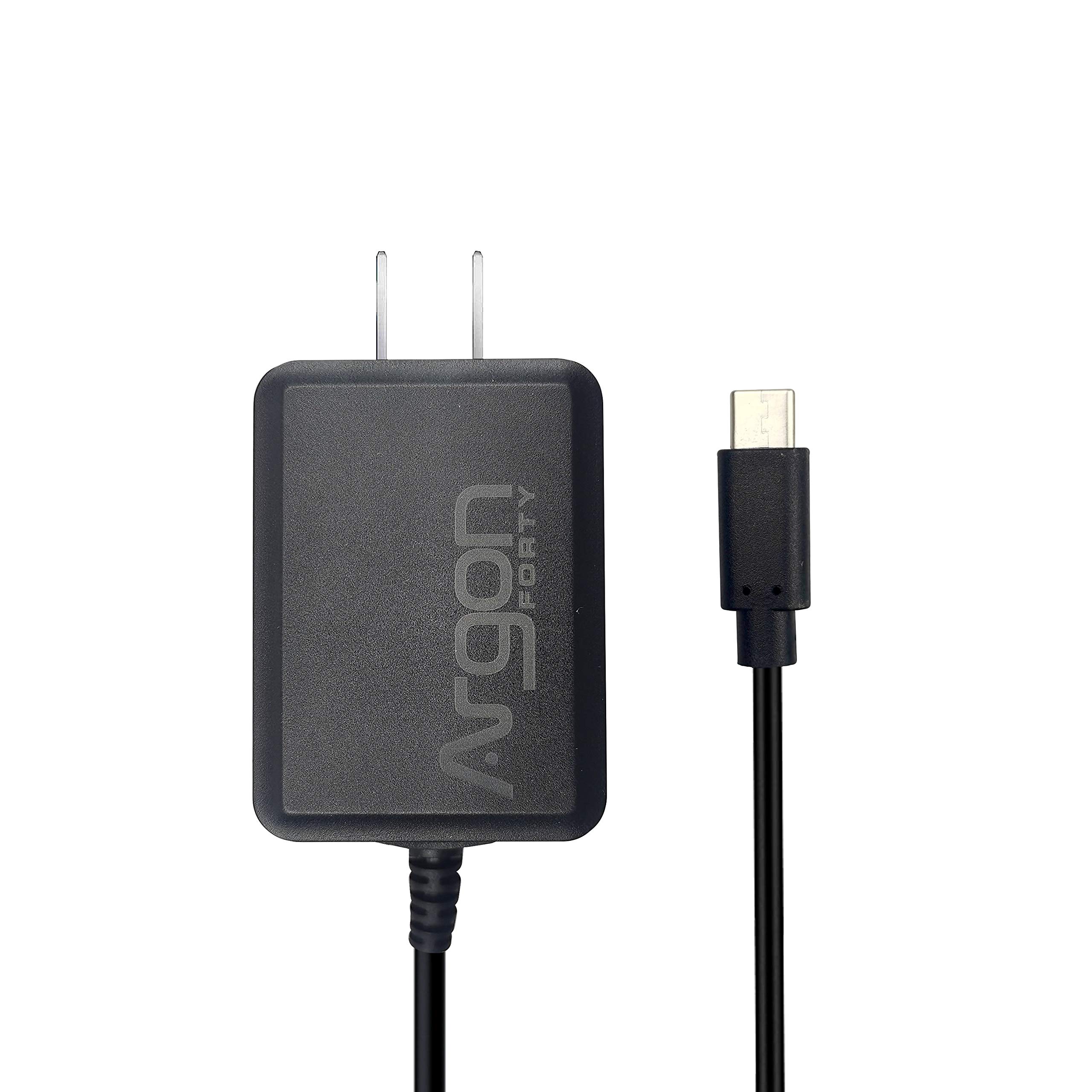 Argon ONE Raspberry Pi 4 USB Type C Cable Power Supply | 5 Feet Long | UL Listed 18 Watts 5.25 Volts 3.5 Amps USB C Cable Power Adapter