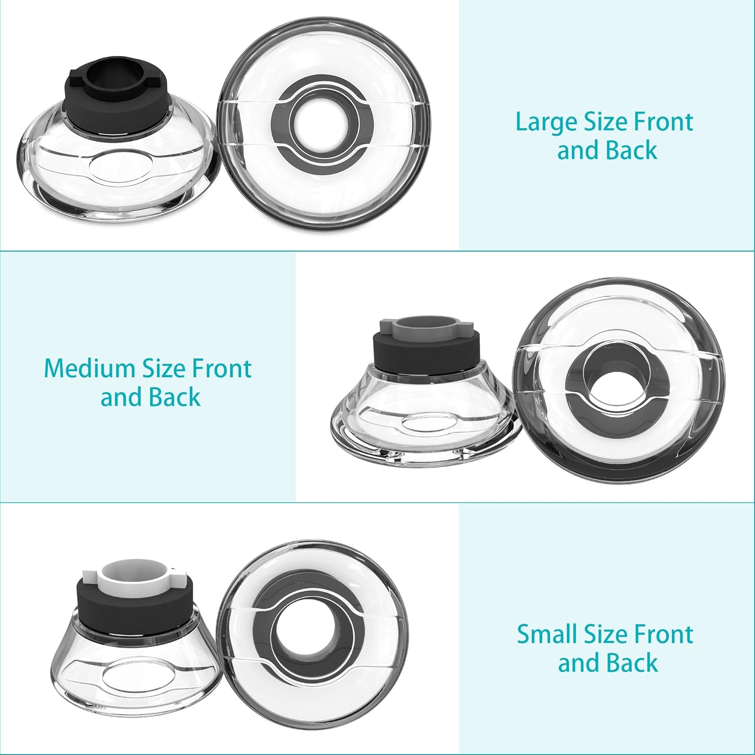 Voyager Legend Eartips Replacement,3 Pack Eargel kits Foam Cushion Cover for Plantronics Voyager Headphone-LMS - Image 3