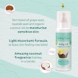 Childs Farm Baby Oil 75ml Organic Coconut Oil for Dry Sensitive Skin view 4