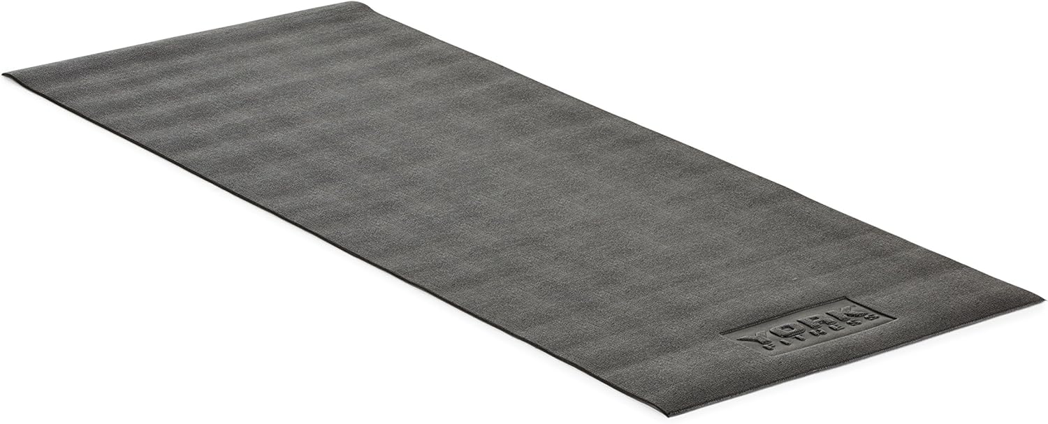 York Fitness Equipment and Exercise Mat Nonslip Rubber Gymnastic